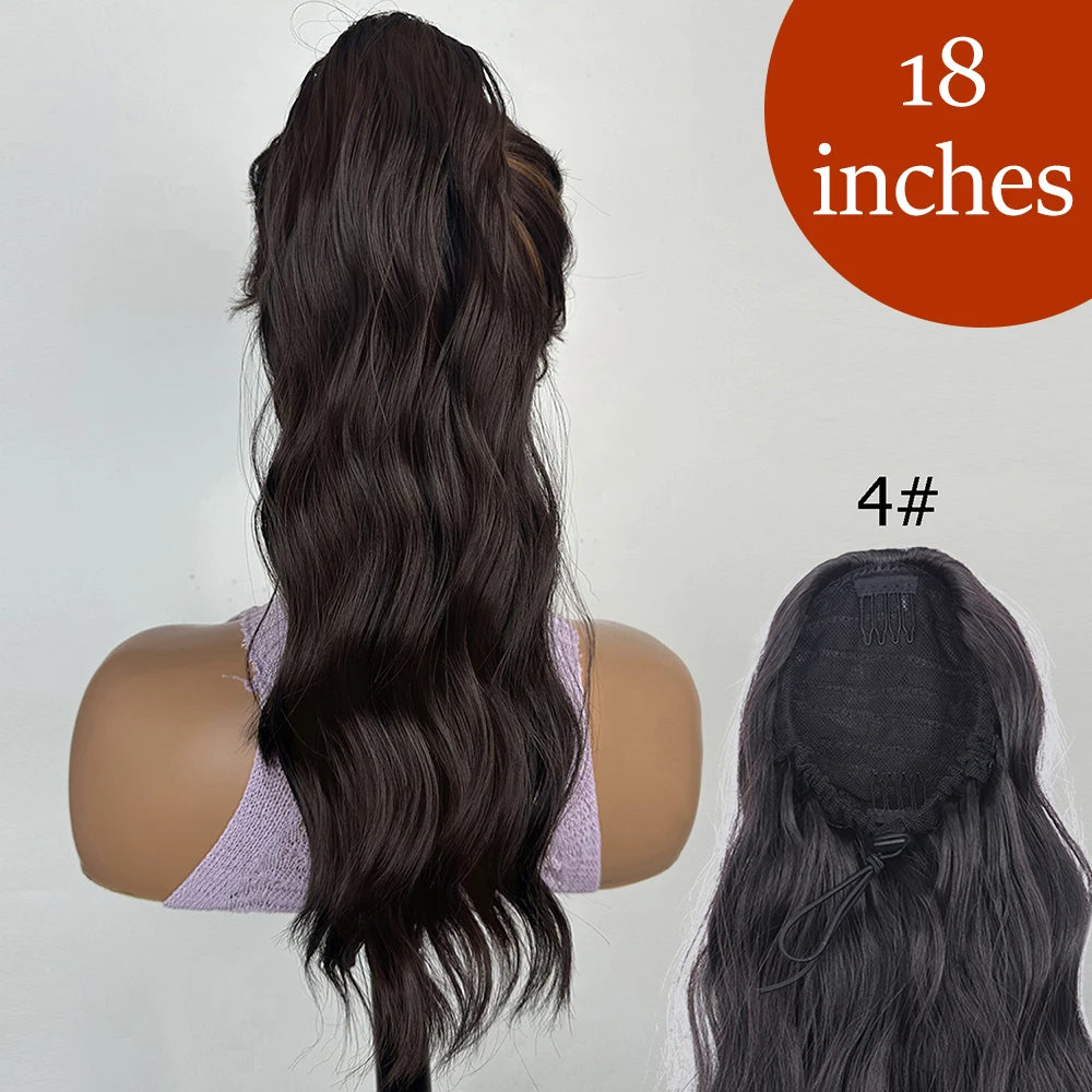 34-Inch Synthetic Ponytail Hair Extension