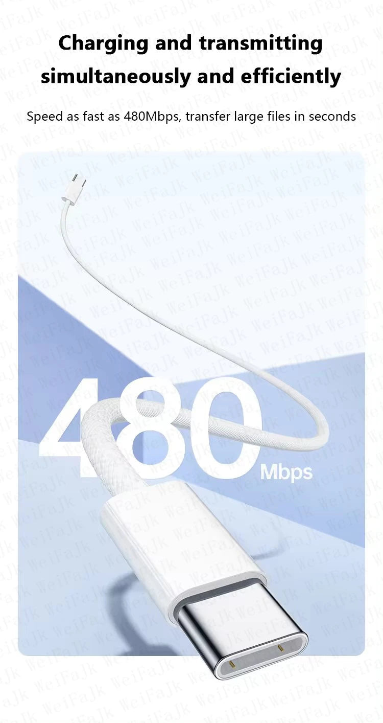 Original Apple 30W Fast Charger with USB-C Cable