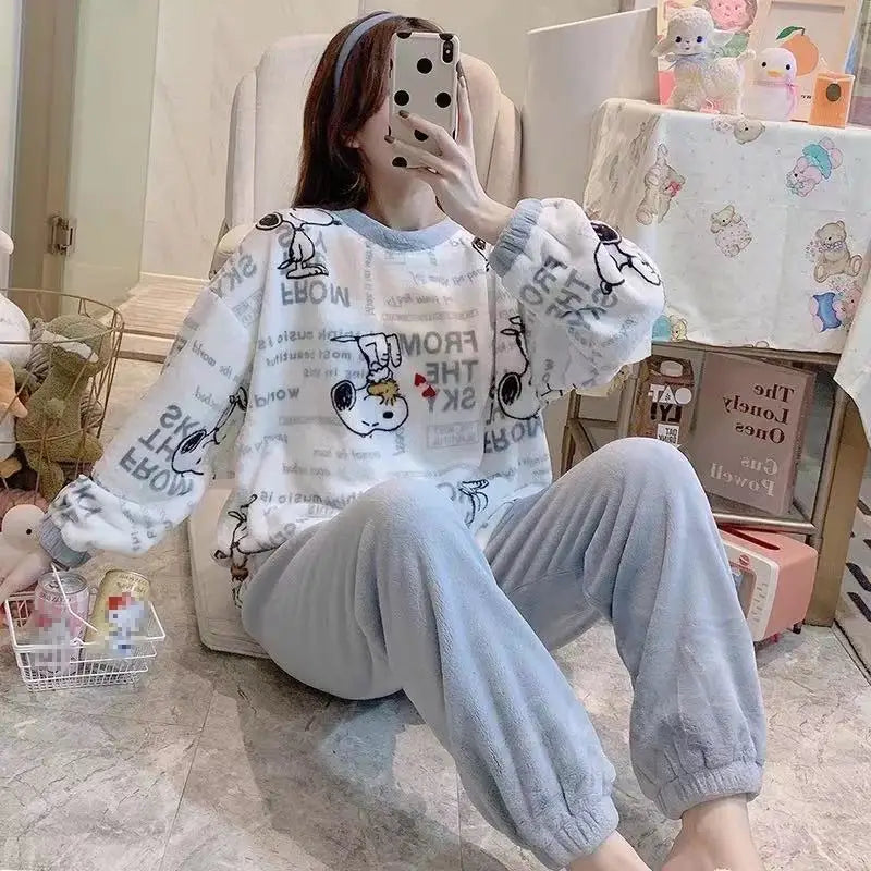 Winter Warm Pajama Set