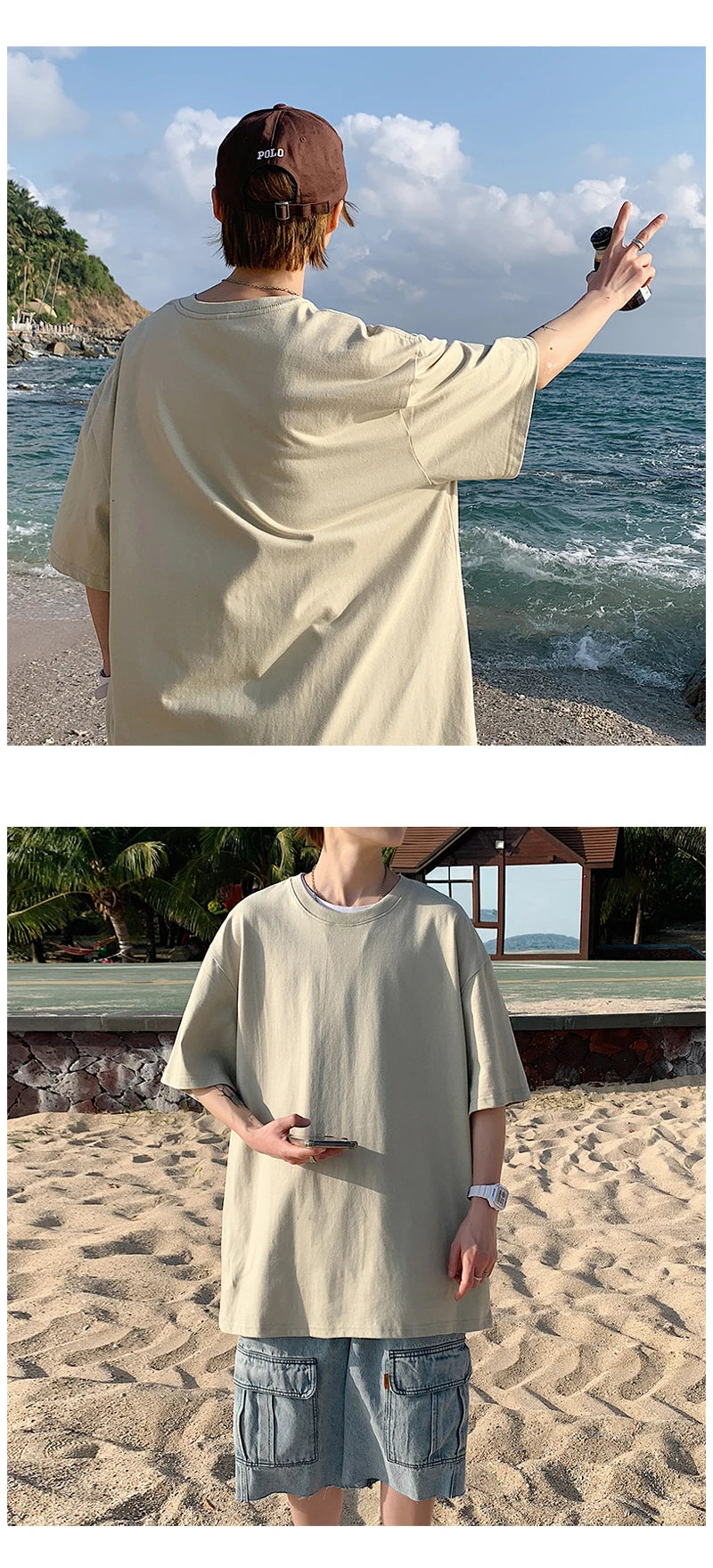 Oversized Men’s Summer T-Shirt