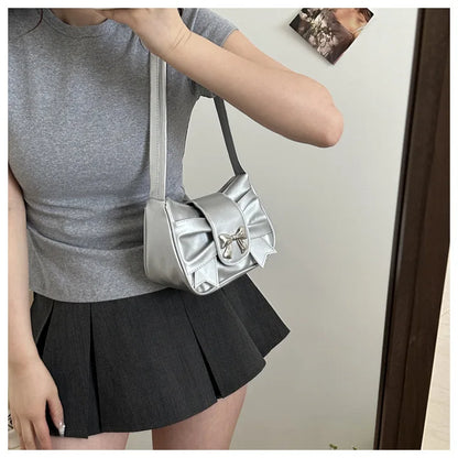 Trendy Bow Shoulder Bag