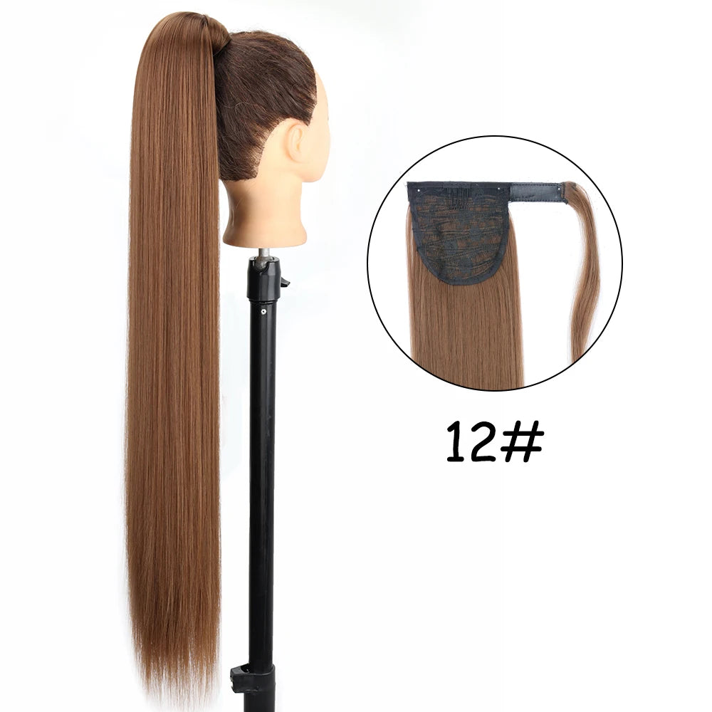 34-Inch Synthetic Ponytail Hair Extension