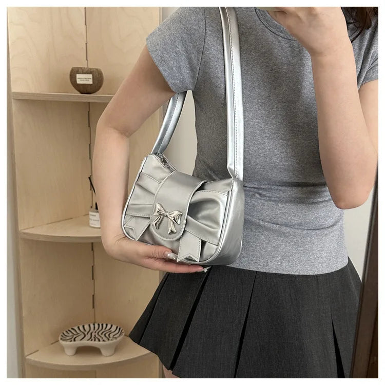 Trendy Bow Shoulder Bag