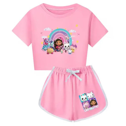 Gabby Style 2PCS Kids Sports Outfit