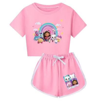 Gabby Style 2PCS Kids Sports Outfit