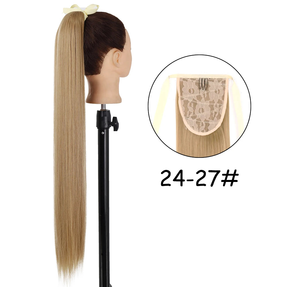 34-Inch Synthetic Ponytail Hair Extension