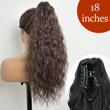 34-Inch Synthetic Ponytail Hair Extension