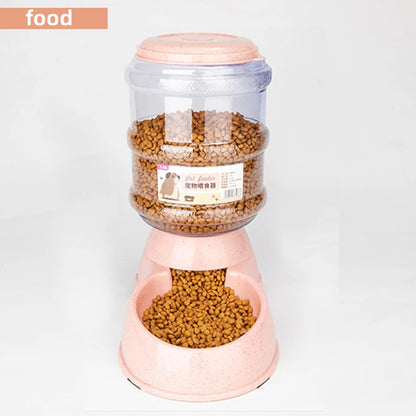 Large-Capacity Pet Feeder & Water Dispenser