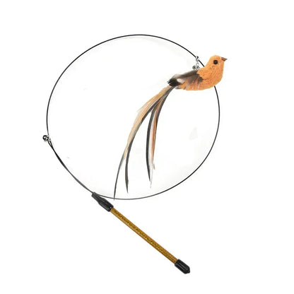 Interactive Peacock Cat Toy