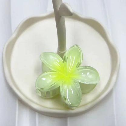 Large Flower Claw Clips