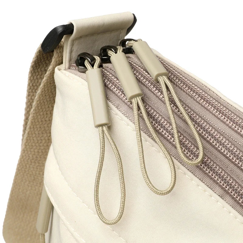 3 Main Pockets High Capacity Crossbody Shoulder Bag for Women