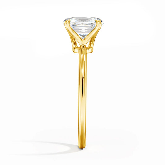 14K Gold Moissanite Ring for Women