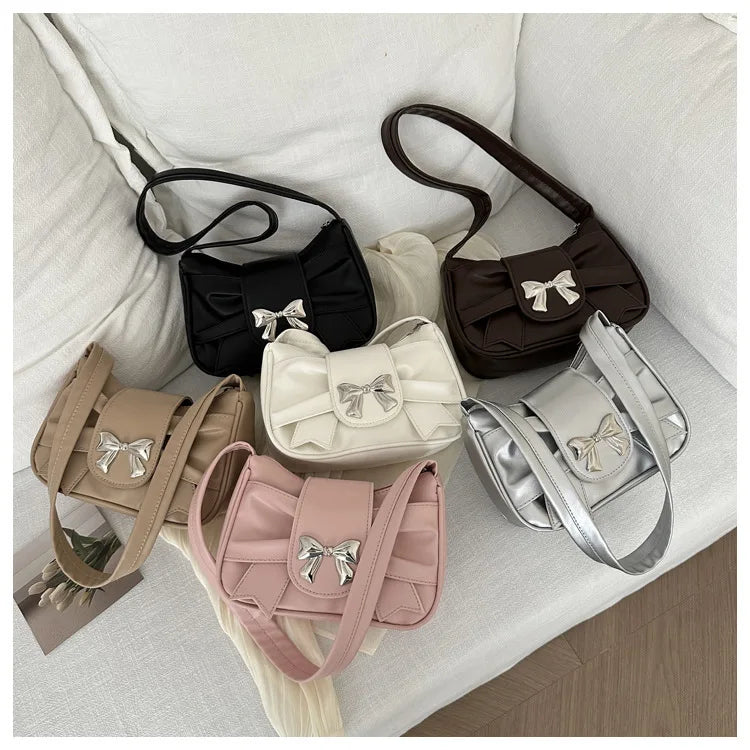 Trendy Bow Shoulder Bag