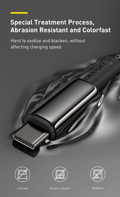 Baseus 100W USB-C to Type-C Fast Charging Cable