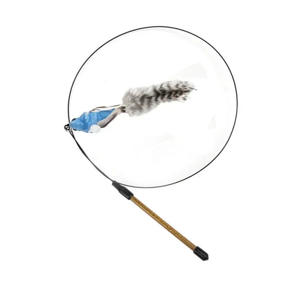Interactive Peacock Cat Toy
