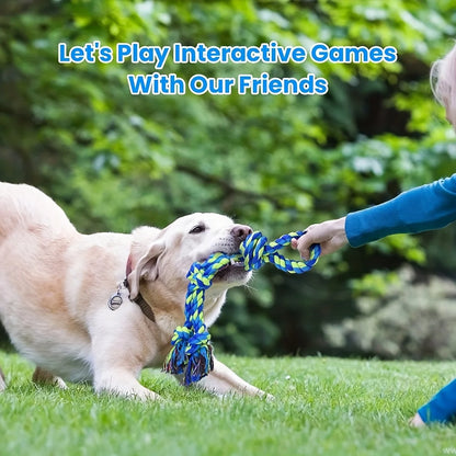Indestructible Knot Dog Chew Toy