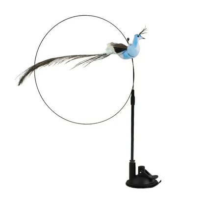 Interactive Peacock Cat Toy