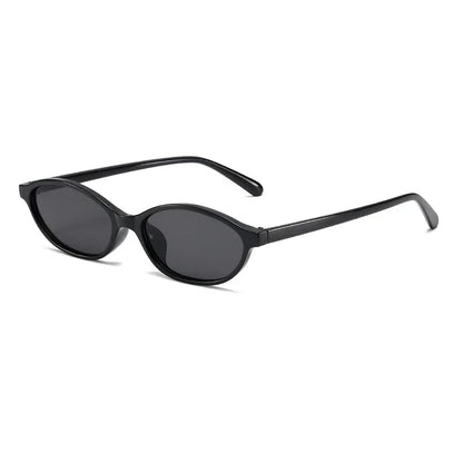 Retro Oval Frame Sunglasses