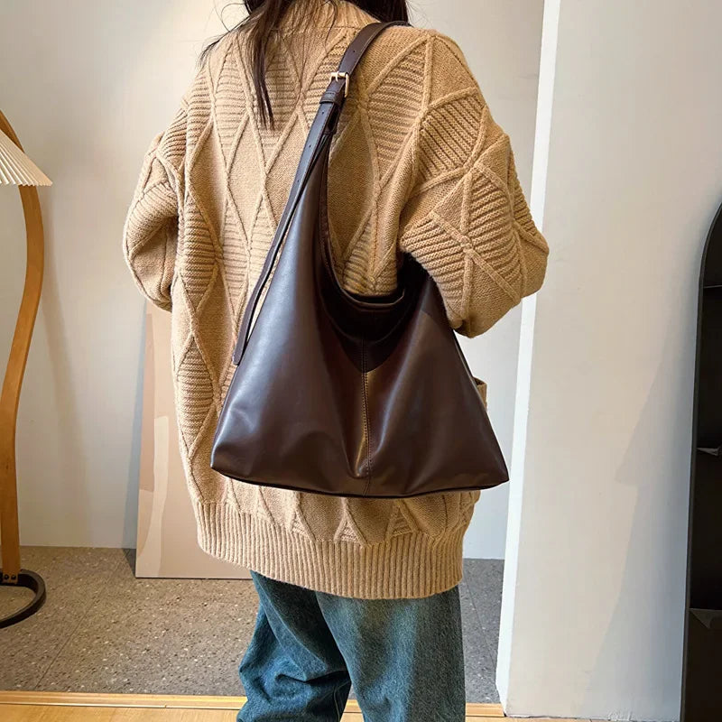 New Retro Simple Large Tote Bag