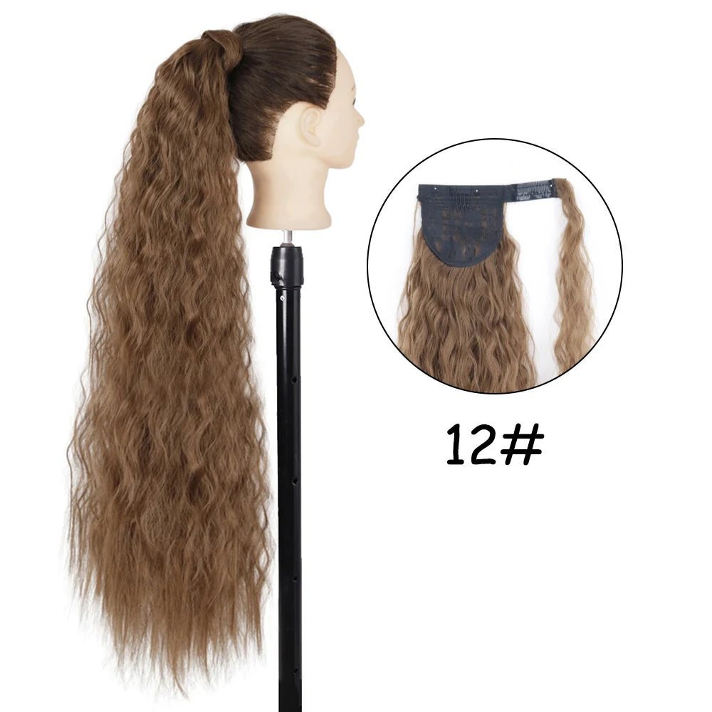 34-Inch Synthetic Ponytail Hair Extension
