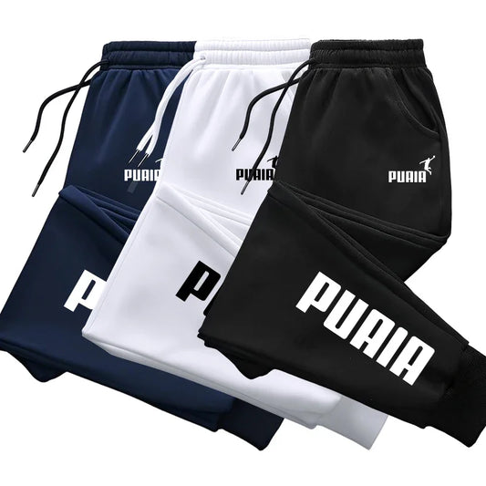 Letter Print Women’s Jogger Pants – Autumn/Winter Loose Fit Fitness & Streetwear Trousers