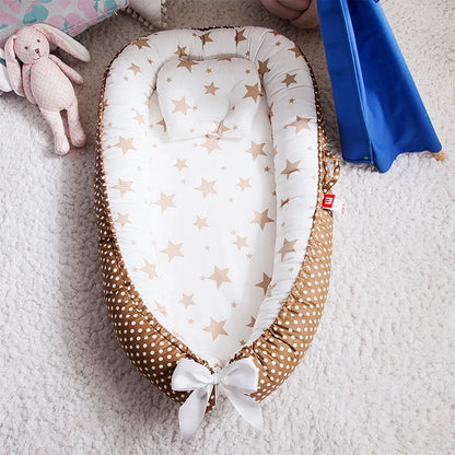 85×50cm Baby Nest Bed with Pillow