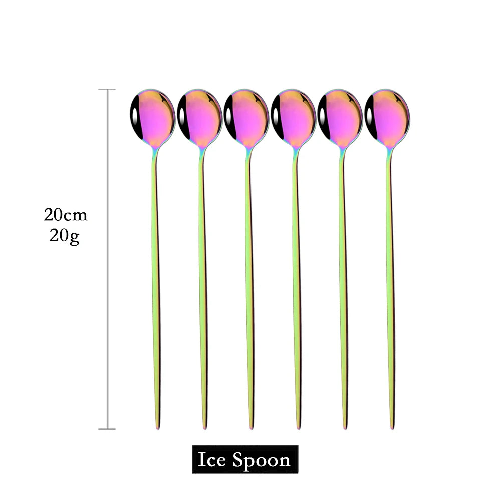 6 Pcs Coffee Stirring Spoon