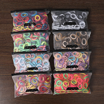50/100PCS Colorful Nylon Hair Bands for Kids