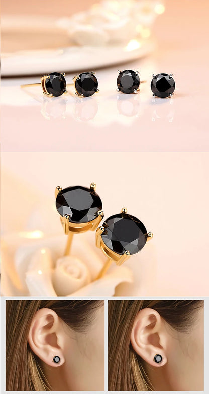 Moissanite Stud Earrings for Women