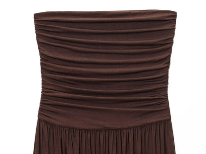 2025 Elegant Off-Shoulder Strapless Dress – Sexy & Slimming Design