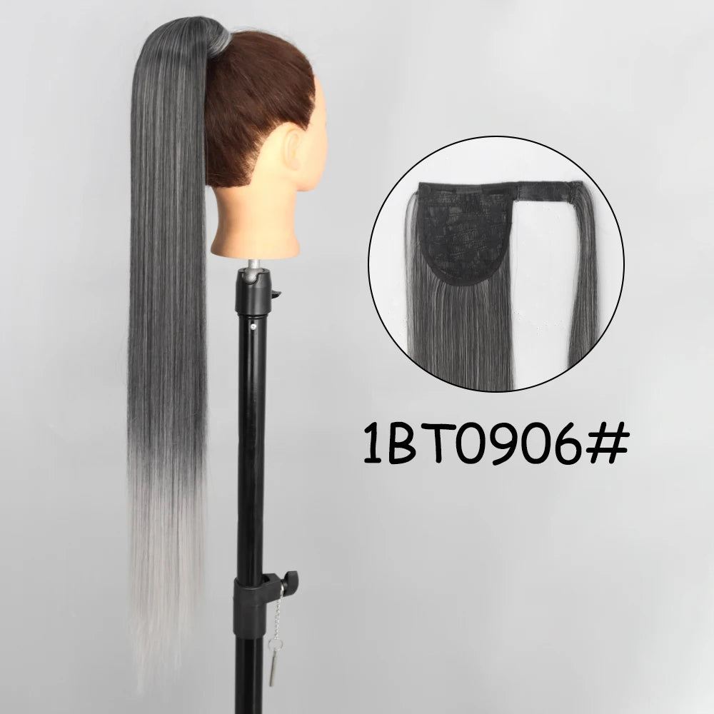 34-Inch Synthetic Ponytail Hair Extension