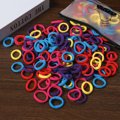 50/100PCS Colorful Nylon Hair Bands for Kids