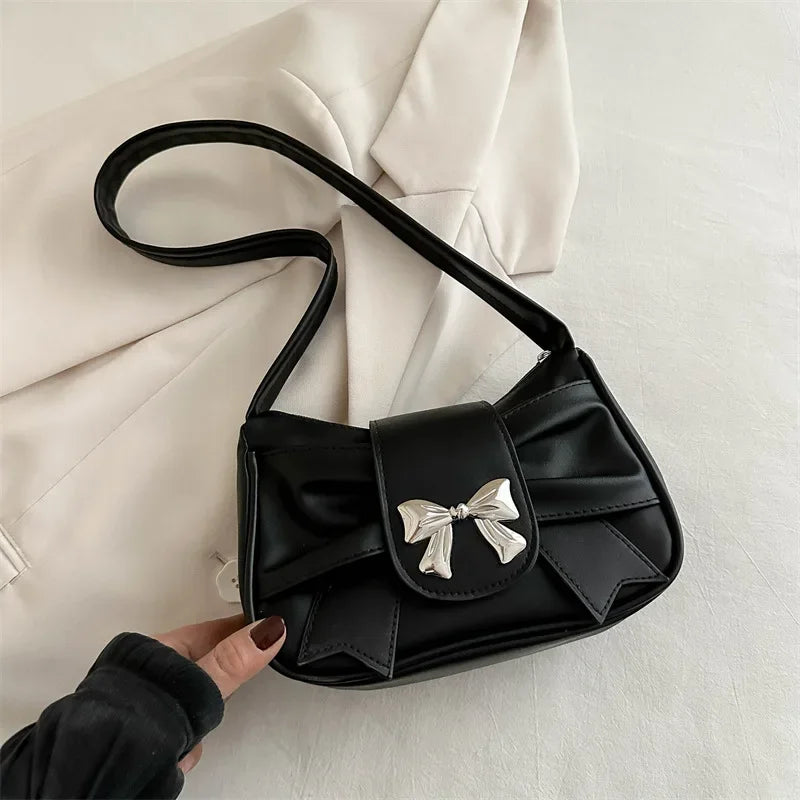 Trendy Bow Shoulder Bag
