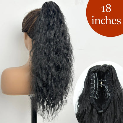 34-Inch Synthetic Ponytail Hair Extension