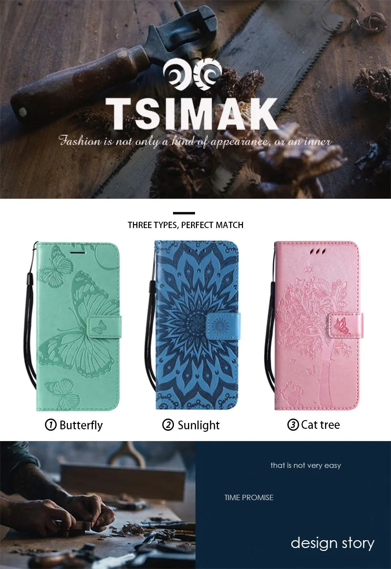 PU Leather Wallet Case for Samsung Galaxy A Series