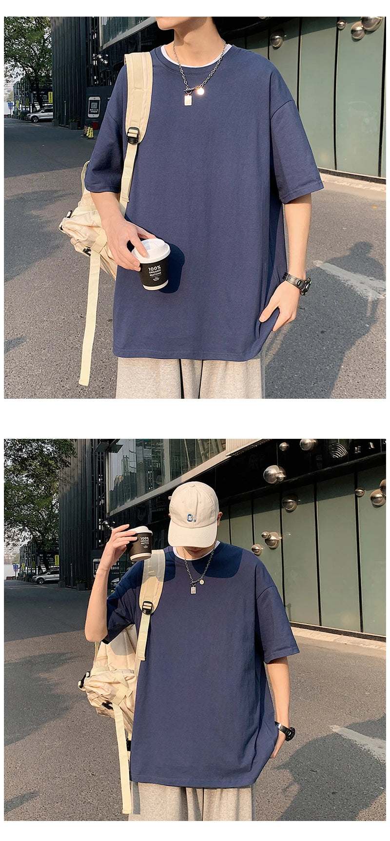 Oversized Men’s Summer T-Shirt