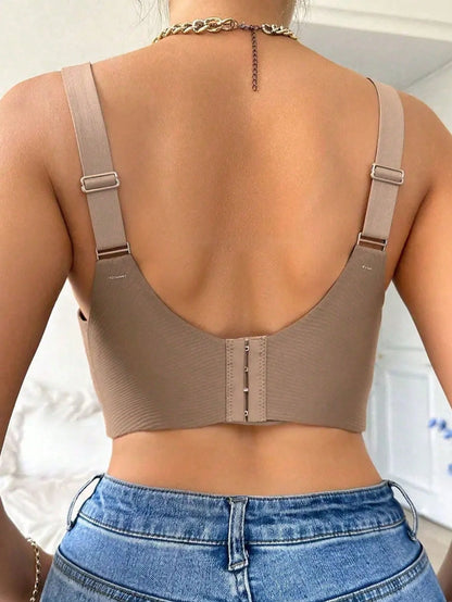 M–4XL Seamless Push-Up Bra