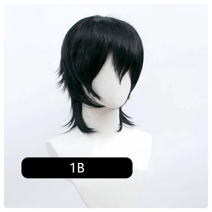 MUMUPI Synthetic Short Wolf Cut Wig with Bangs