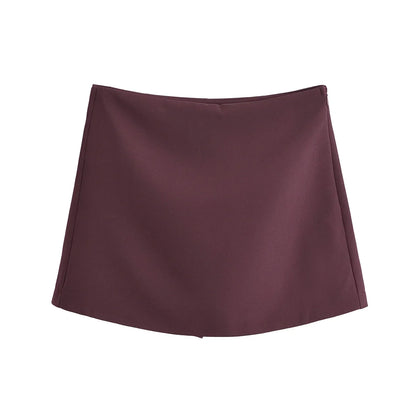 Women’s High-Waist Skort – Vintage-Inspired Streetwear Style