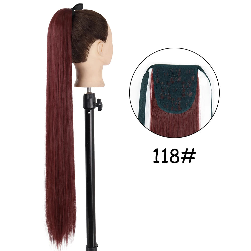 34-Inch Synthetic Ponytail Hair Extension