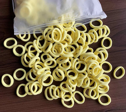 50/100PCS Colorful Nylon Hair Bands for Kids
