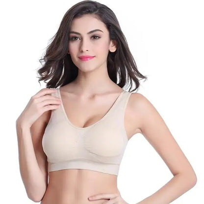 S–7XL Plus Size Seamless Wireless Bra