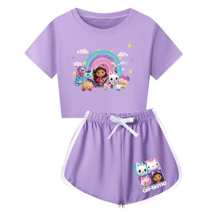 Gabby Style 2PCS Kids Sports Outfit