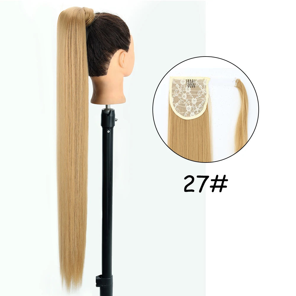 34-Inch Synthetic Ponytail Hair Extension