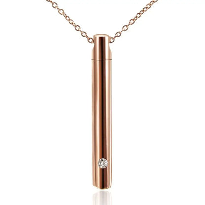 Stainless Steel Pet Memorial Cylinder Pendant