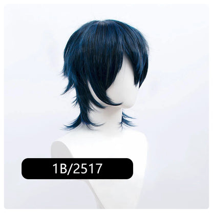 MUMUPI Synthetic Short Wolf Cut Wig with Bangs