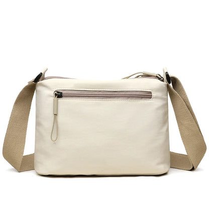 3 Main Pockets High Capacity Crossbody Shoulder Bag for Women