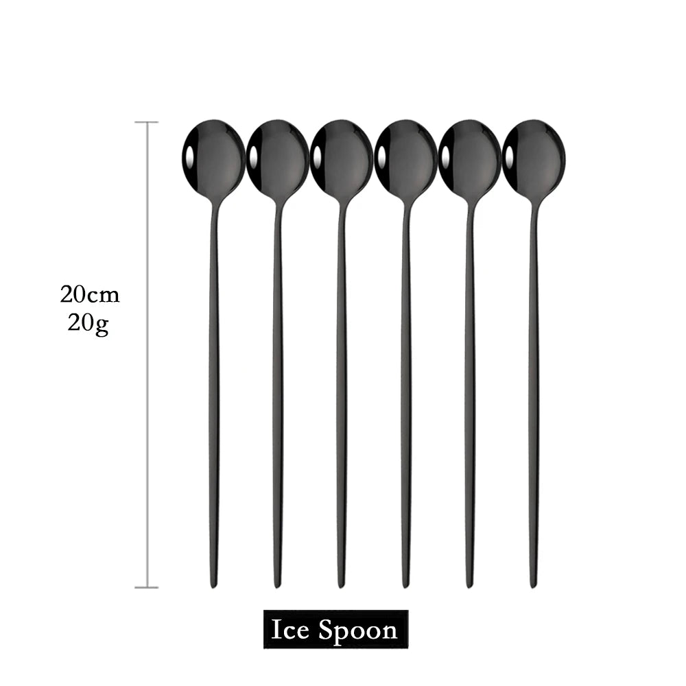 6 Pcs Coffee Stirring Spoon