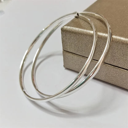 New 18K Gold Plated Hoop Earrings for Women