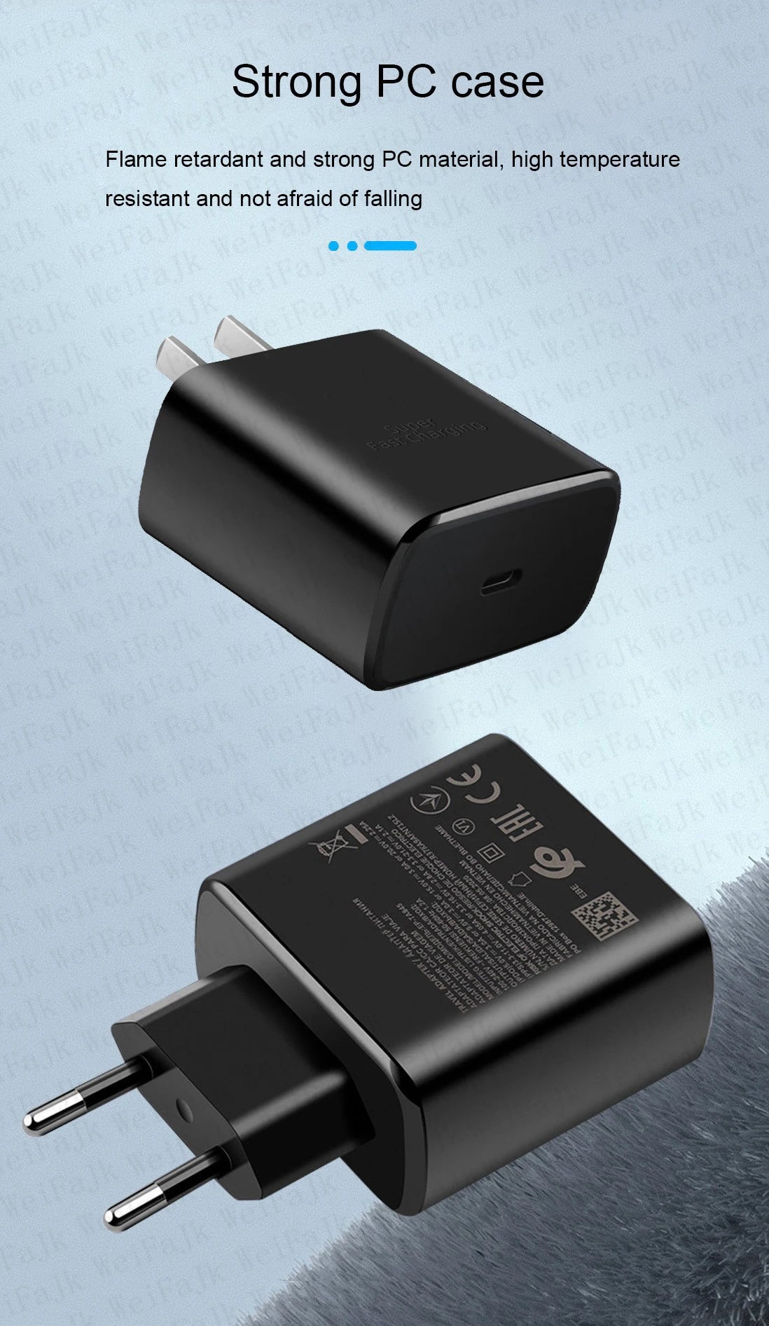 Original 45W USB-C Fast Charger for Samsung